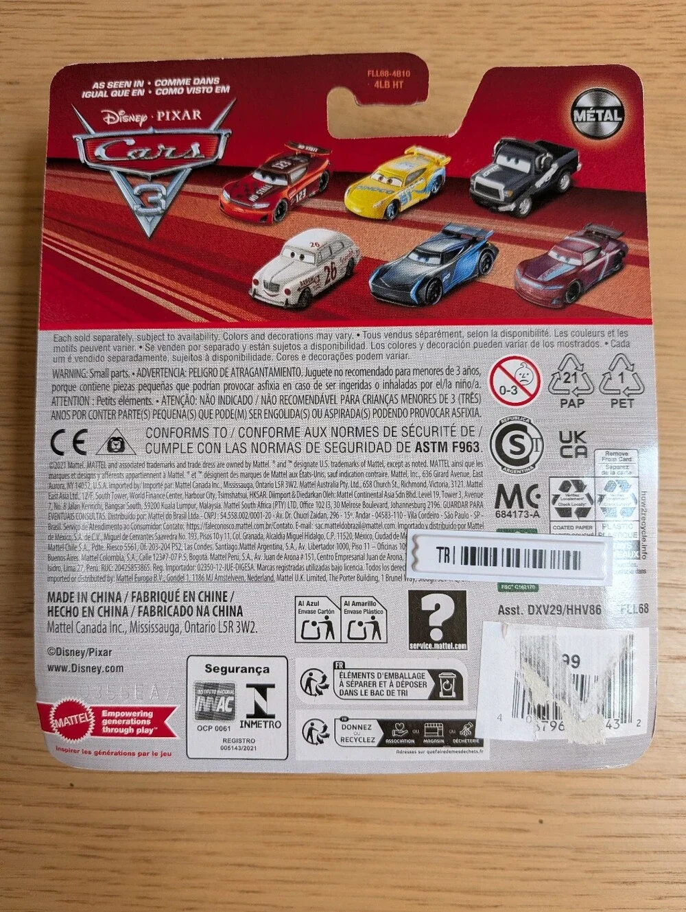 NEW Disney Pixar Cars Mater With #95 Hat Diecast Car